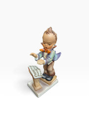 Goebel Hummel Band Leader Hummel Number 129 Made in Germany Boy Hummel Figurine