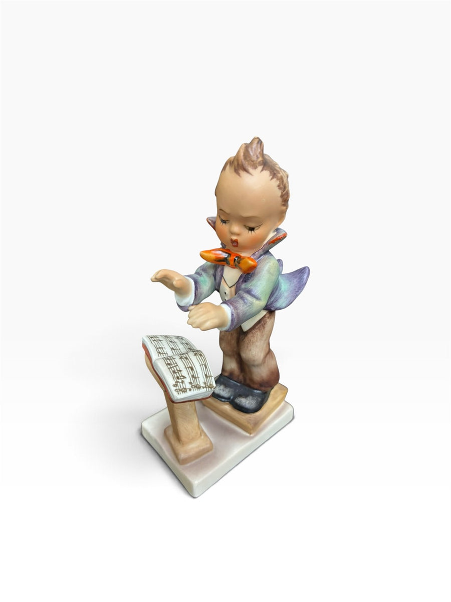 Goebel Hummel Band Leader Hummel Number 129 Made in Germany Boy Hummel Figurine