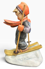 Goebel Hummel Hummel Number 59 TMK3 Made In Germany 'The Skier' Boy on Mountain