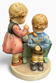 Goebel Hummel 'Blessed Event' TMK3 Hummel Number 333 Siblings with Newborn