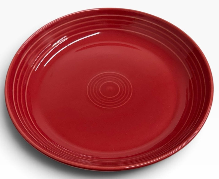 Fiesta - Scarlet Red Coupe Luncheon Bowl Homer Laughlin HLC Ceramic Dish