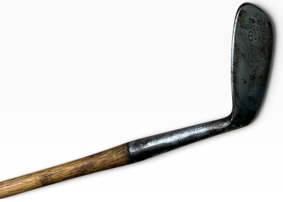 Antique MacGregor Mashie Niblick 6-X Iron Golf Club Made in Dayton O Vintage