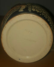 Vintage German Barrel Beer Stein bei spiel und scherz bleibt froh das herz
