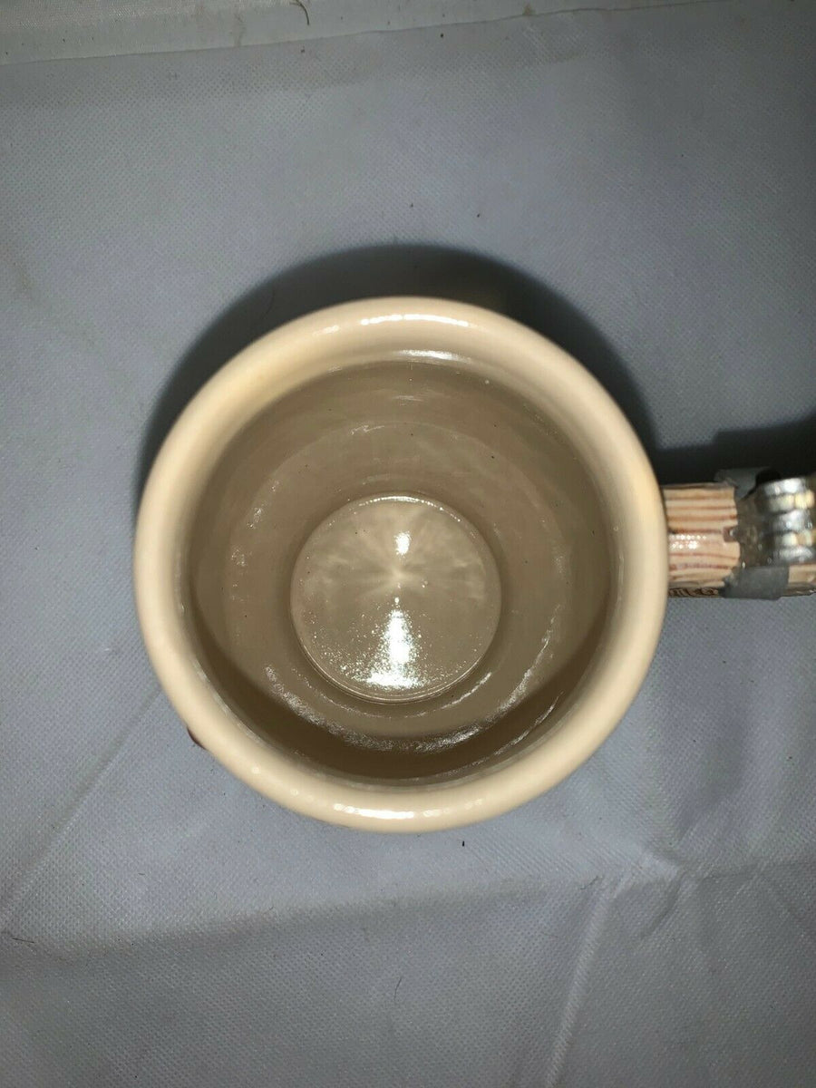 Vintage R Merkelbach German 0.5 Liter Lidded Wide Beer Stein