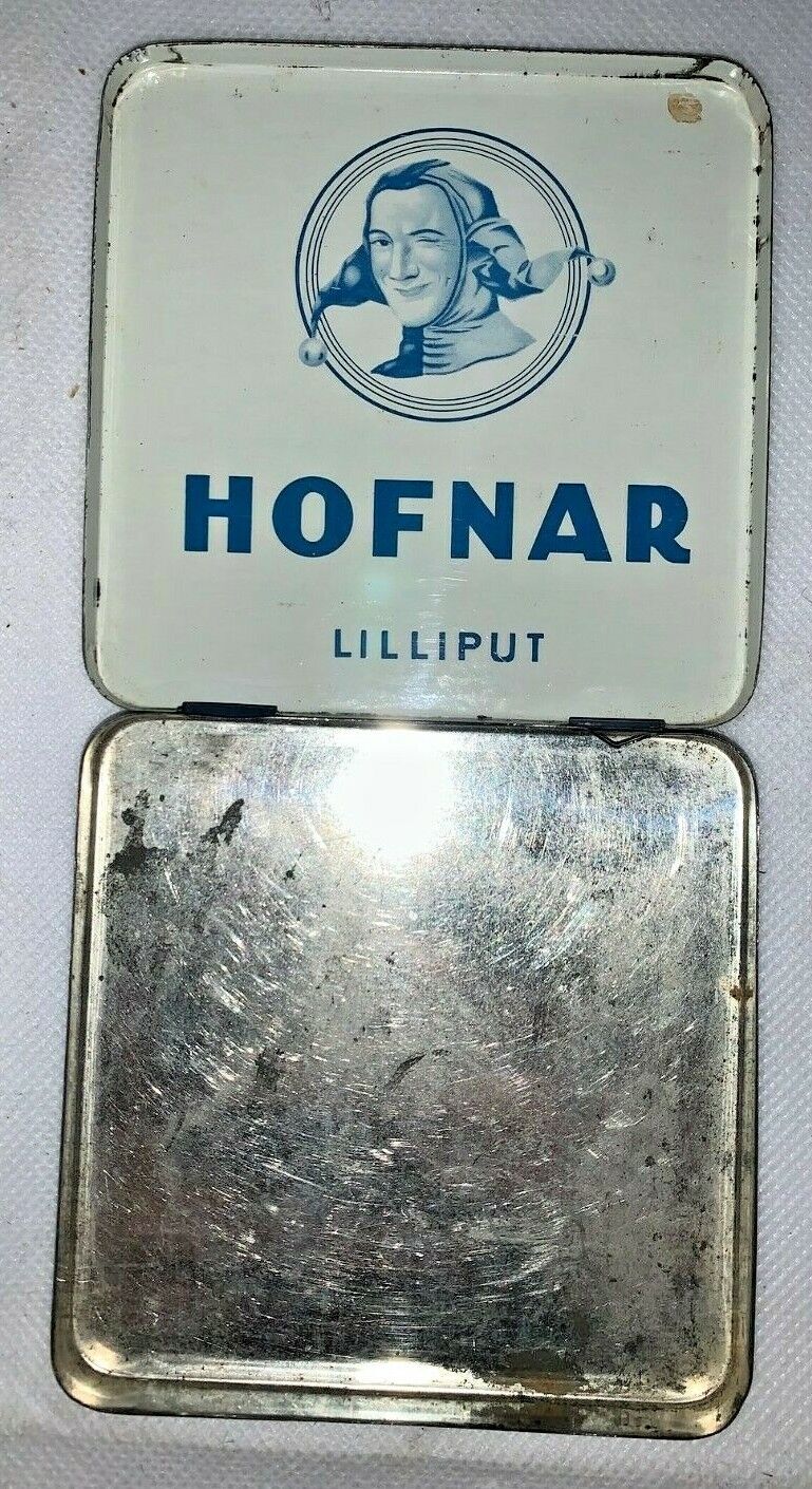 Vintage Hofnar Liliput Joker Small Cigars Tin Made In Holland