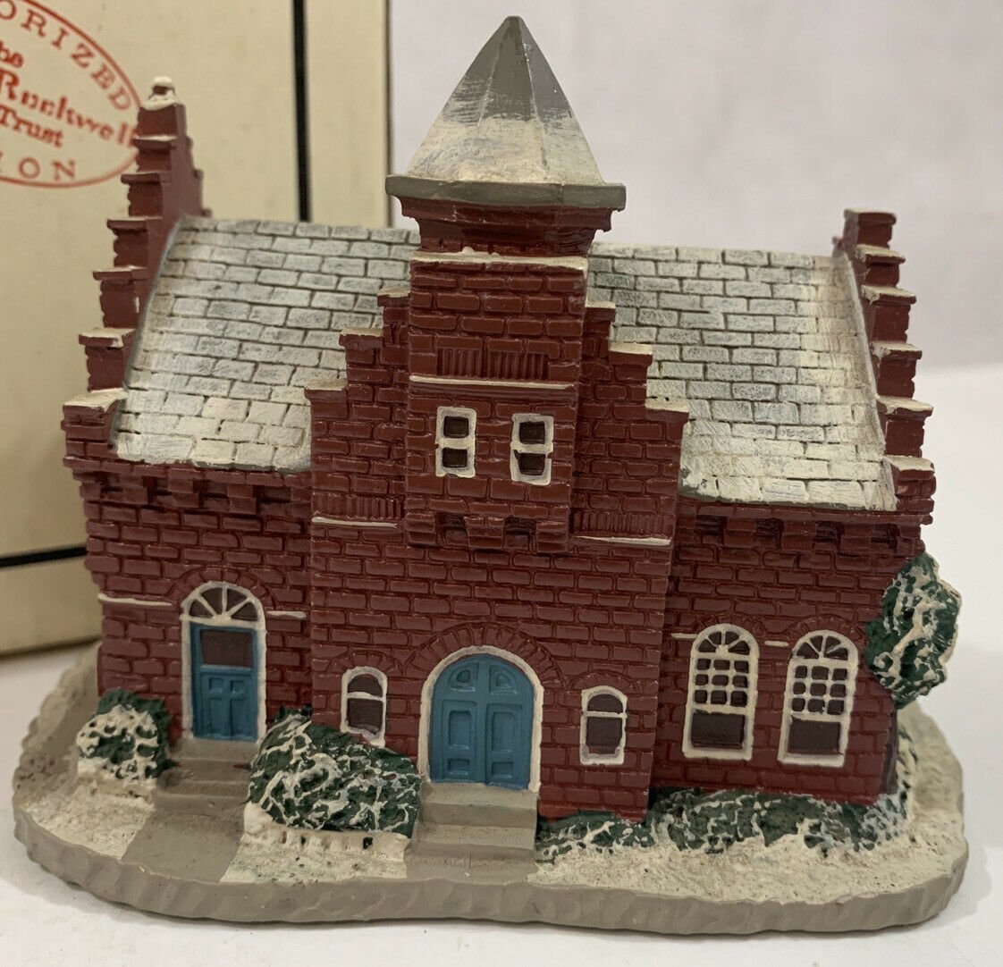 1989 The Town Offices Vintage Rockwell Main Street Collection Hand-painted