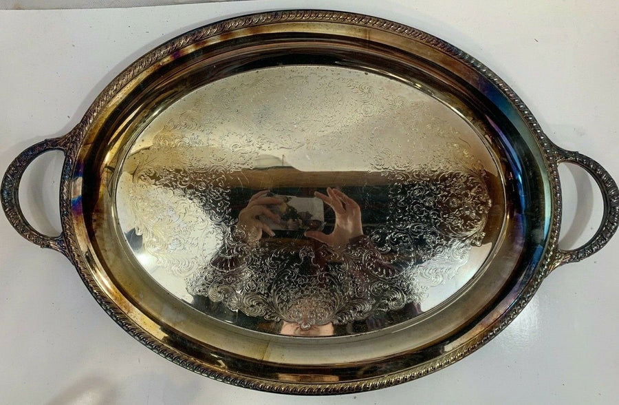 Vintage International Silver Company 5 piece Tea and Coffee Set