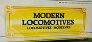 Modern Locomotives Vintage Modernes Large Picture Train Identification Print