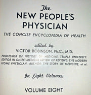 Antique - The New People's Physician Books 7 Volumes 1941