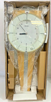 Mid Century Modern Seiko New in Box Working Wall Clock NIB