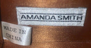 Vintage Amanda Smith Mesh Gold Coin Lipstick Small Purse