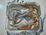 Vintage Whiting and Davis Mesh Sparkling Silver Hand Bag Purse