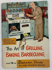 Vintage Duncan Hines The Art of Grilling Baking Barbecuing Recipe Book