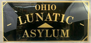 Antique Old Window Ohio Lunatic Asylum Entrance Hospital Ward