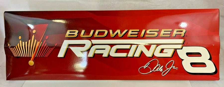 Vintage Budweiser Dale Jr Tri Image Triangle Display Sign 2004