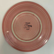 Vintage Homer Laughlin Co Fiesta Rose Pink Salad Plate 7 Inches