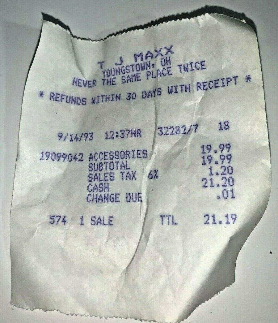 Vintage Black Mesh Whiting and Davis International NWT w/ Leather Strap