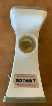 1965 POPEIL MINCE-O-MATIC SEVEN APPLIANCES IN ONE WITH ORIGINAL BOX