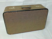Vintage Arflite Brown Suitcase with Original Keys