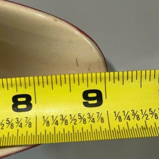 Vintage Sterling China Co E Liverpool Ohio Pink 9 inch Gravy Boat