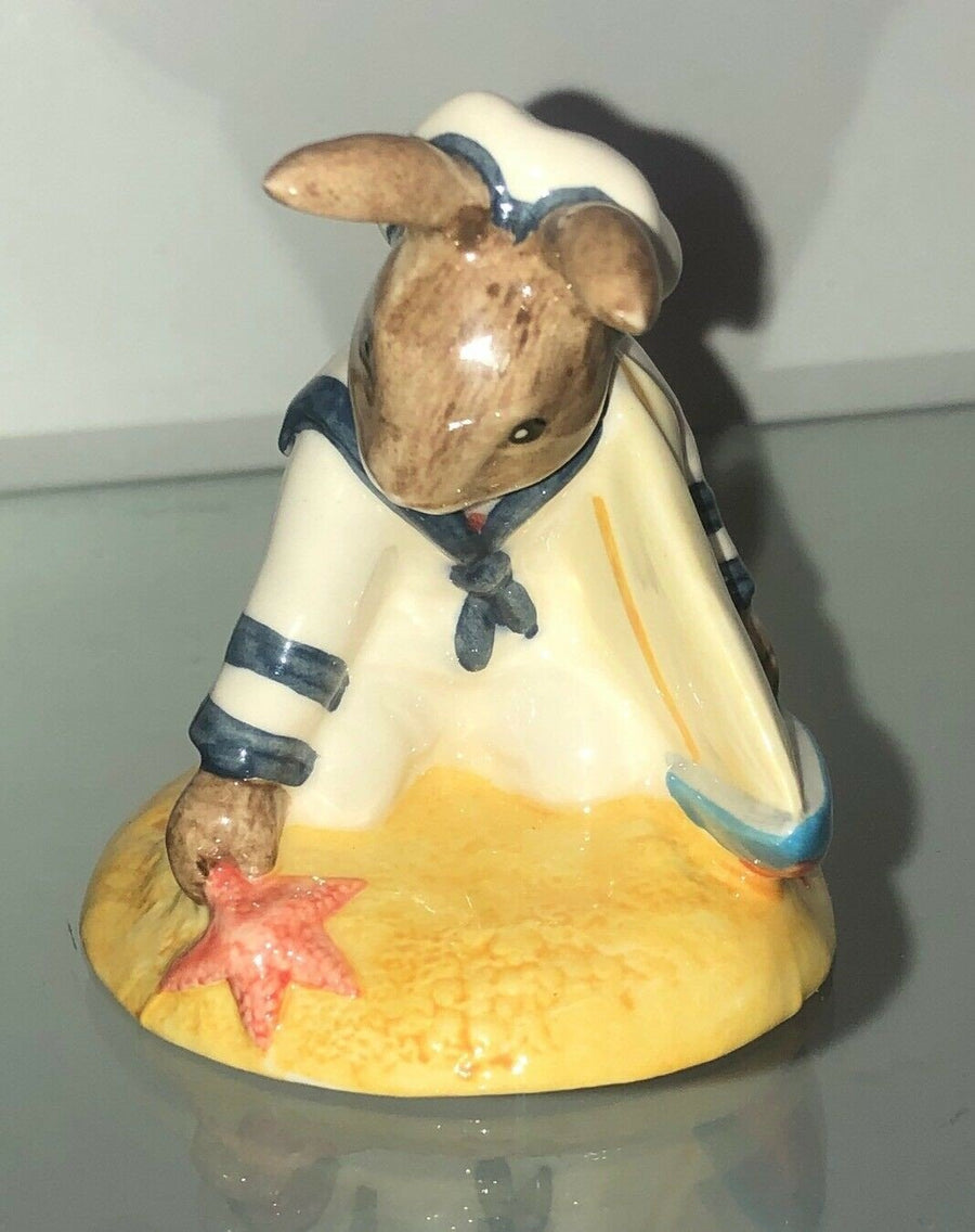 Royal Doulton England Dollie Bunnykins Figurine - Sailor 1990