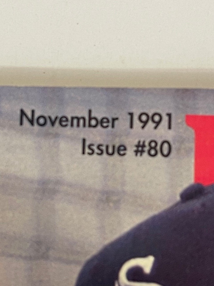 Vintage Beckett Bo Jackson Issue 80 November 1991 Card Price Guide Magazine