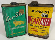 Vintage Car Skin and Johnson's CarNu Reconditioner and Gloss