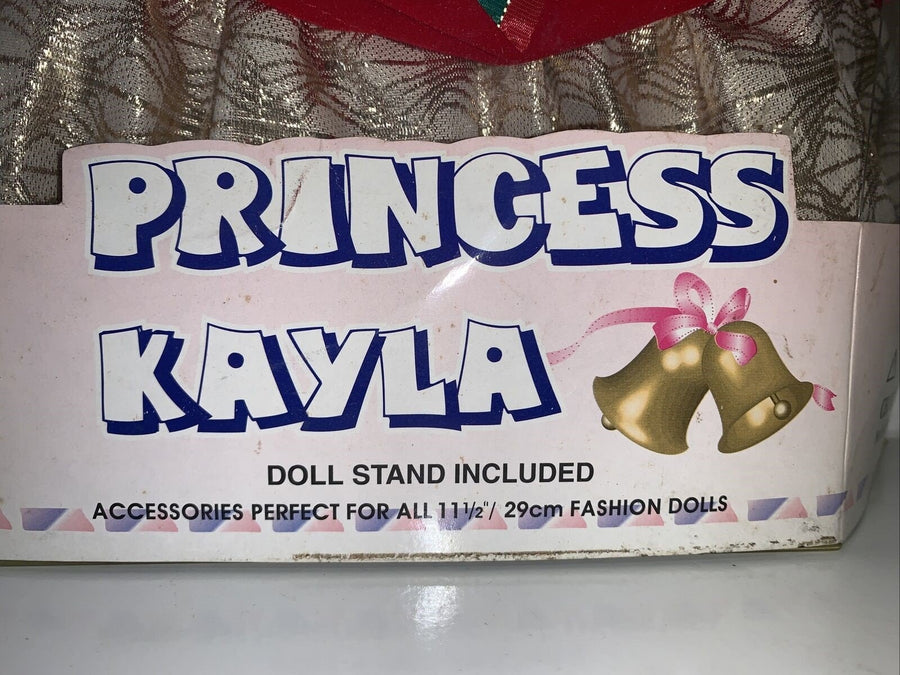 Princess Kayla Fashion Queen Doll Vintage Barbie Type Brunette M & C Toy Co