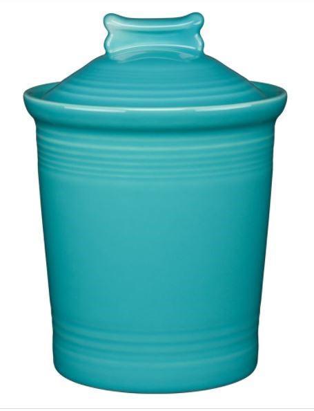 Fiesta - Turquoise Dog Bone Treat Jar