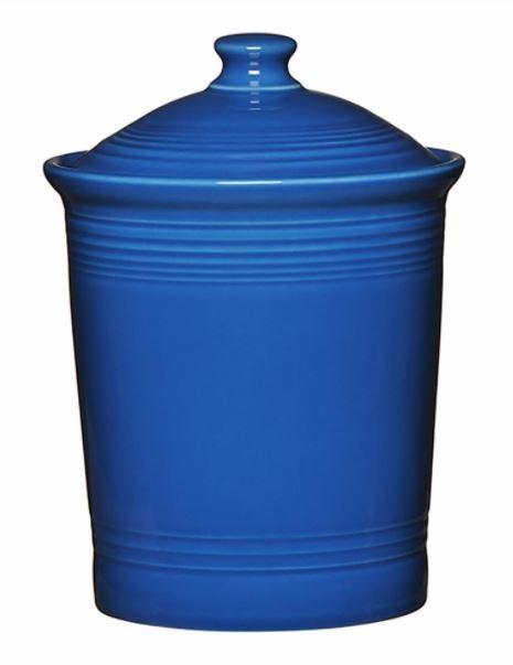 Fiesta - Lapis Blue Large Canister Homer Laughlin