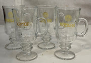 Vintage Premium Kamora Coffee Liquor Set of 4 Glasses