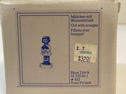 Vintage Hummel Goebel Girl with Nosegay Figurine w/ Original Box 3.5 inch