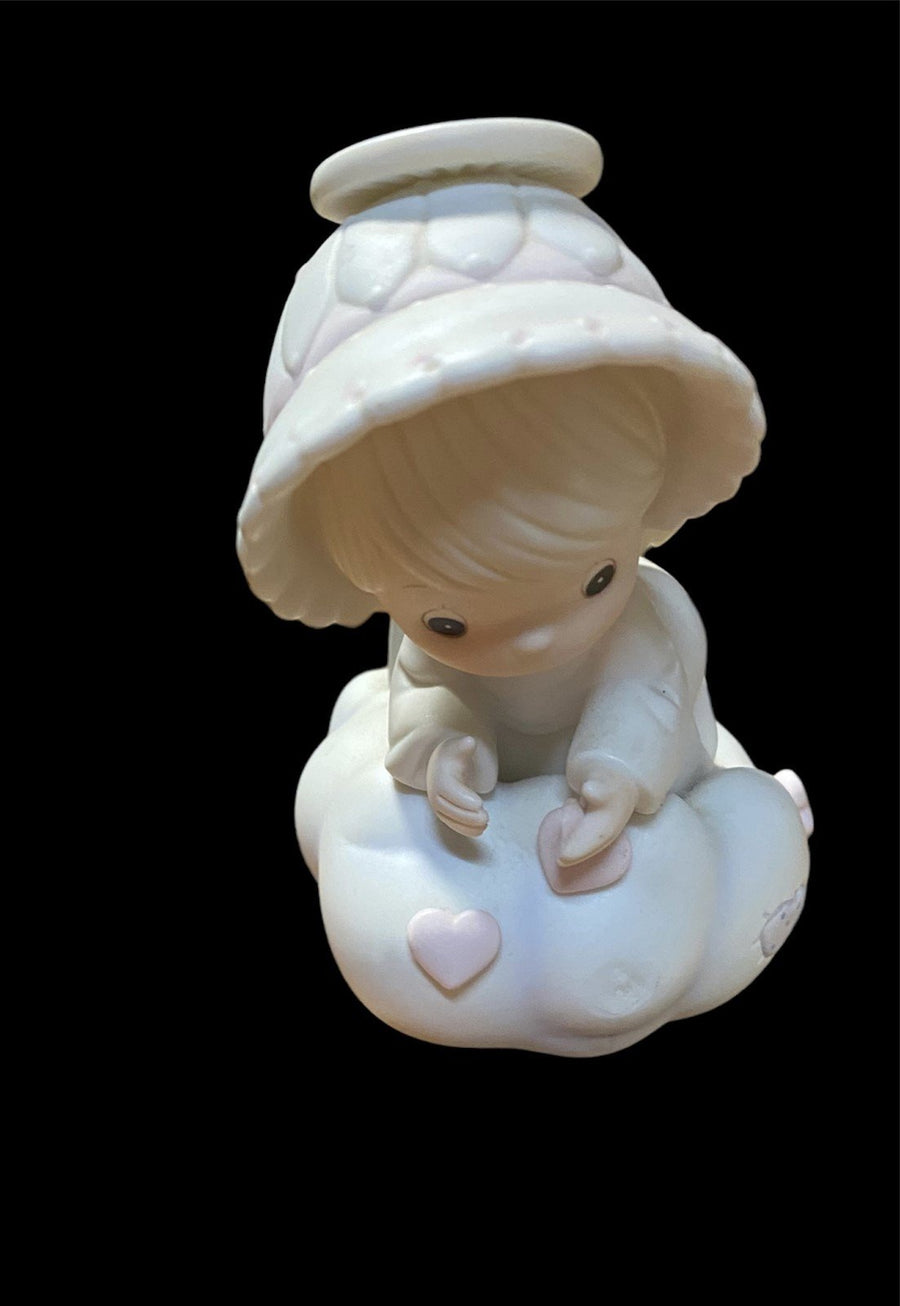 Vintage Ceramic Precious Moments Figurine Lot of 4