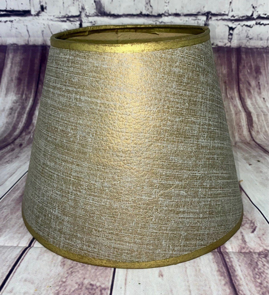 Vintage Mid Century Modern 1950s Retro Gray Lampshade