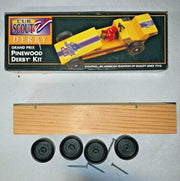 Two Vintage 1996 Cub Scout Grand Prix Pinewood Derby Car Kit New