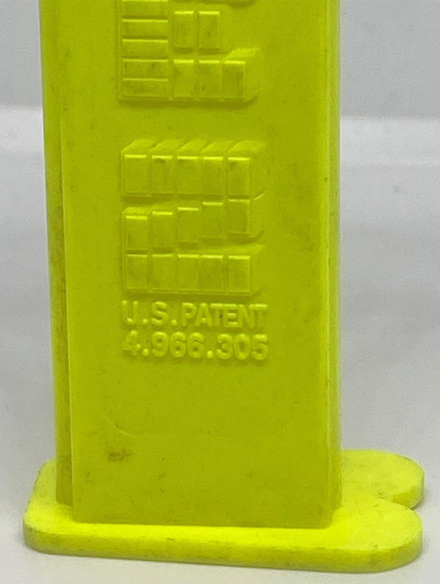 Vintage Pez Smurf Boy Dispenser 4.9 Neon Stem - Non US Release RARE