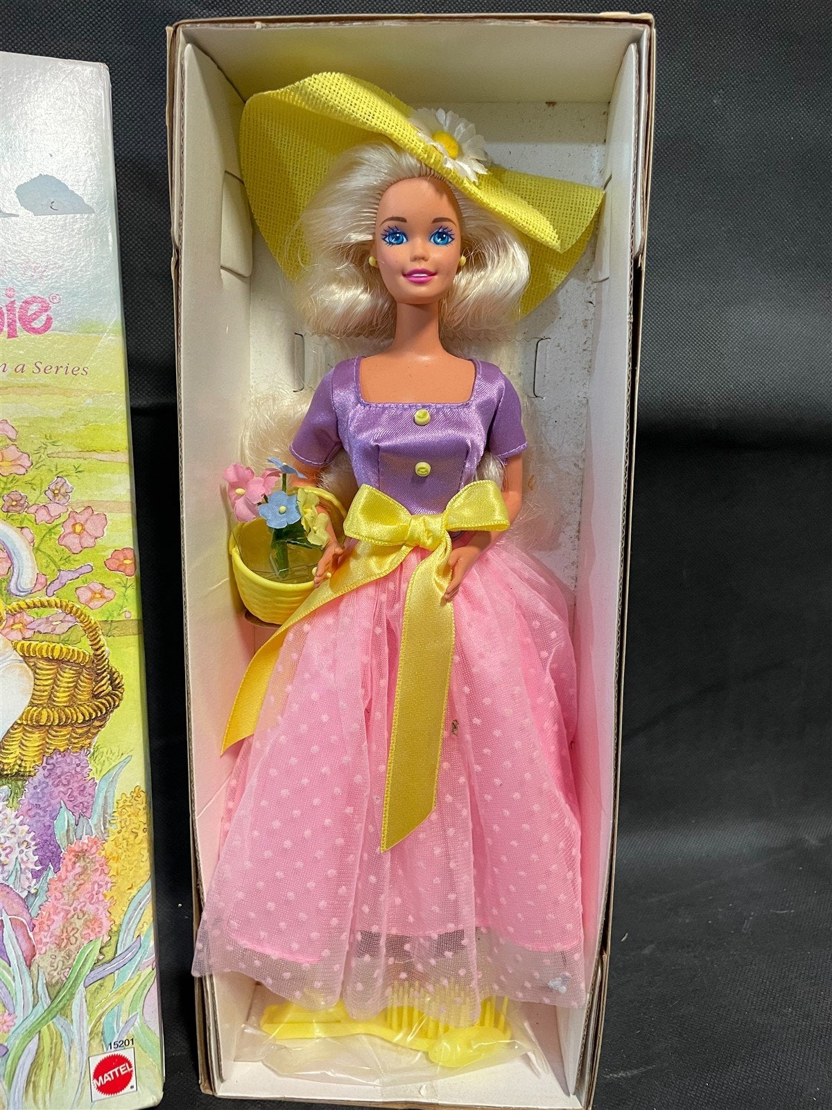 Vintage 1995 Spring Blossom Edition Mattel Barbie Original Box