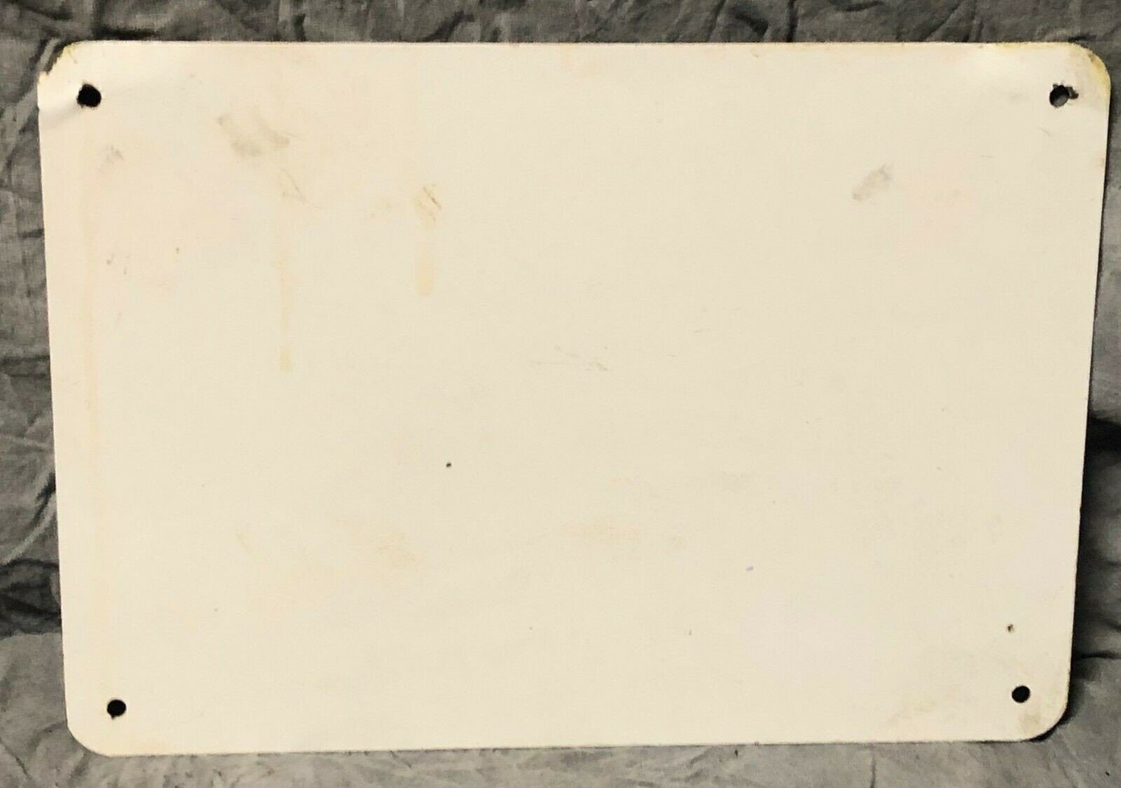 Vintage Danger Confined Space Authorized Personnel Sheet & Tube Youngstown