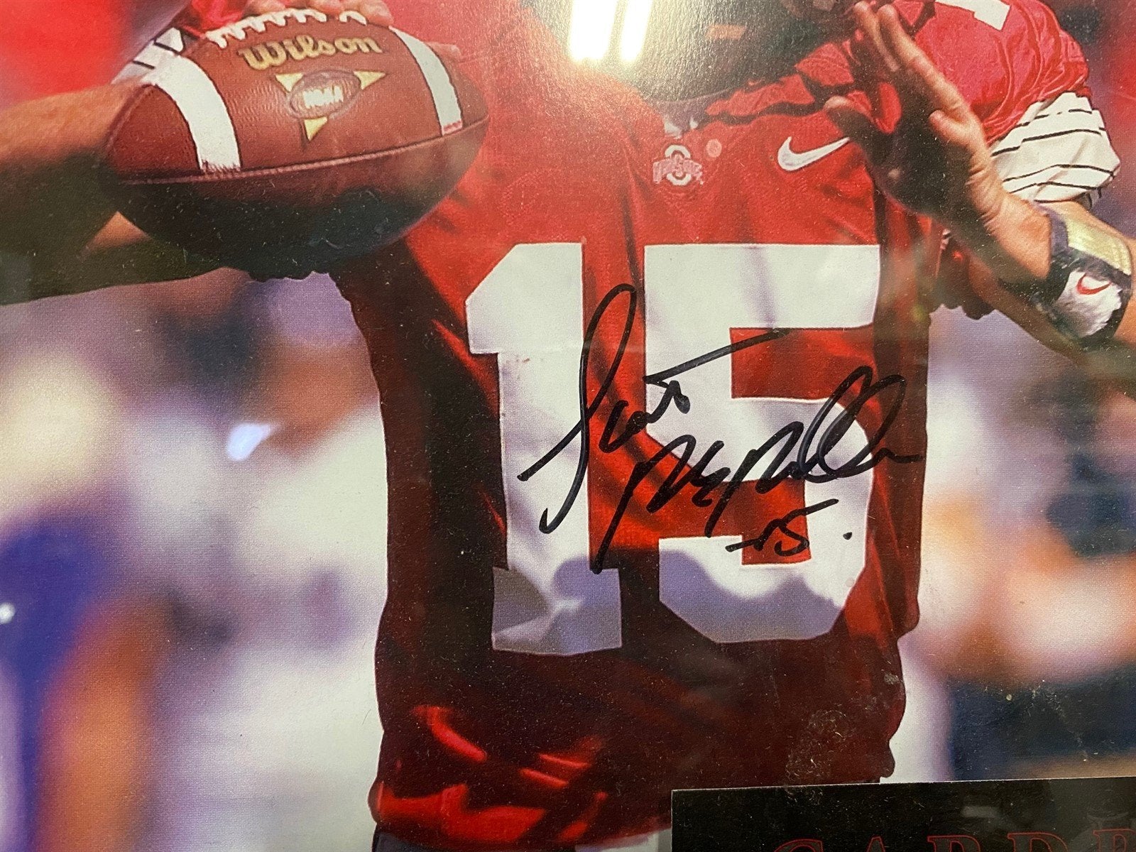 Ohio State Scott McMullen Autographed Photo 8x10