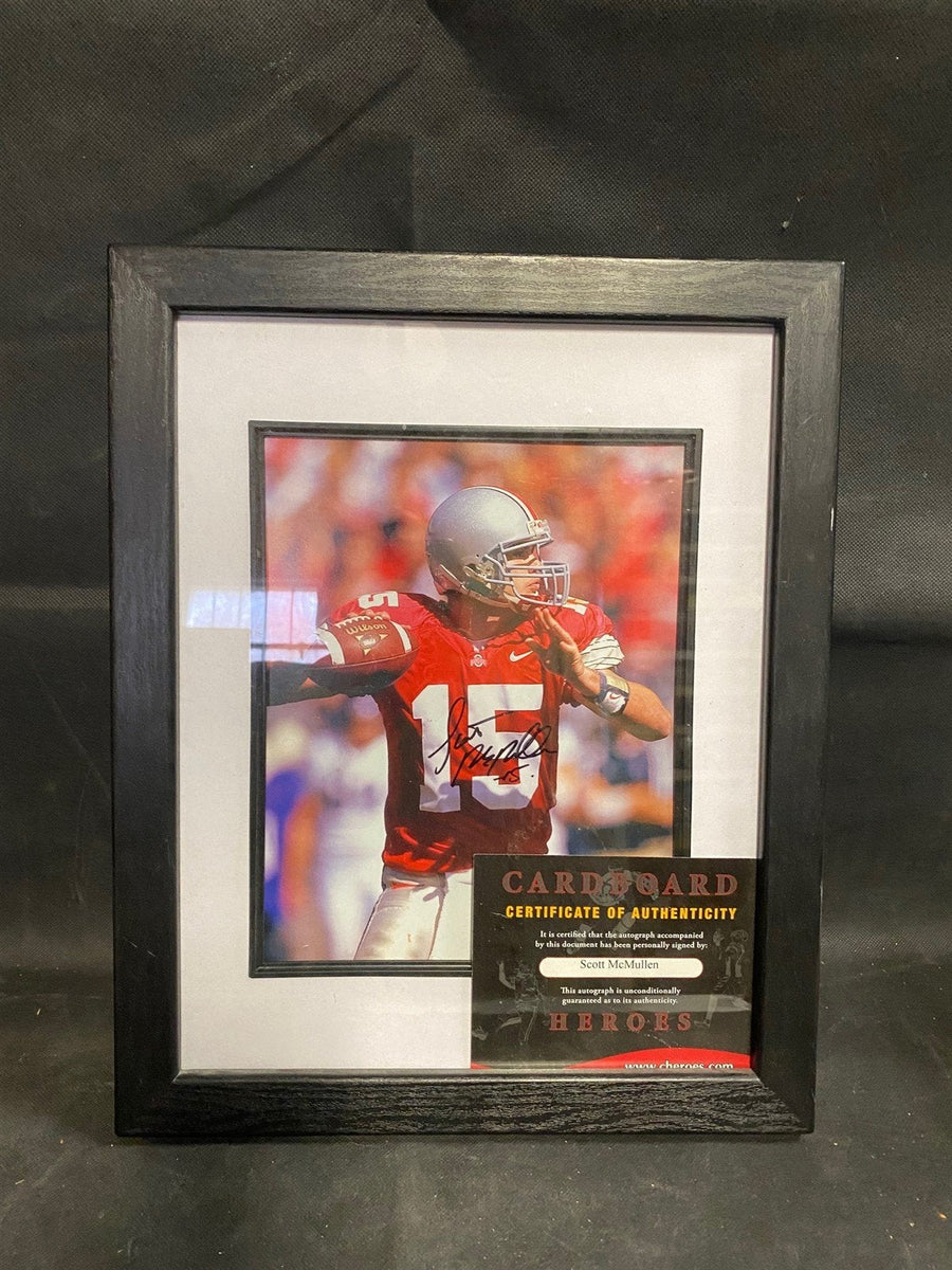 Ohio State Scott McMullen Autographed Photo 8x10