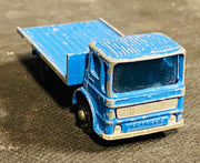 Vintage Blue Matchbox Site Hut Truck by Leakly