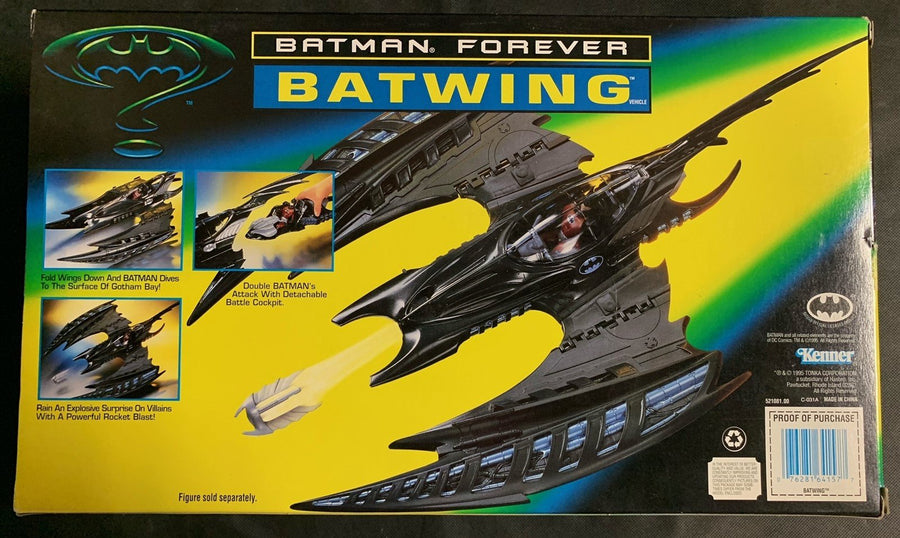 1995 Kenner Batman Forever Batwing Unopened Mint IN Box