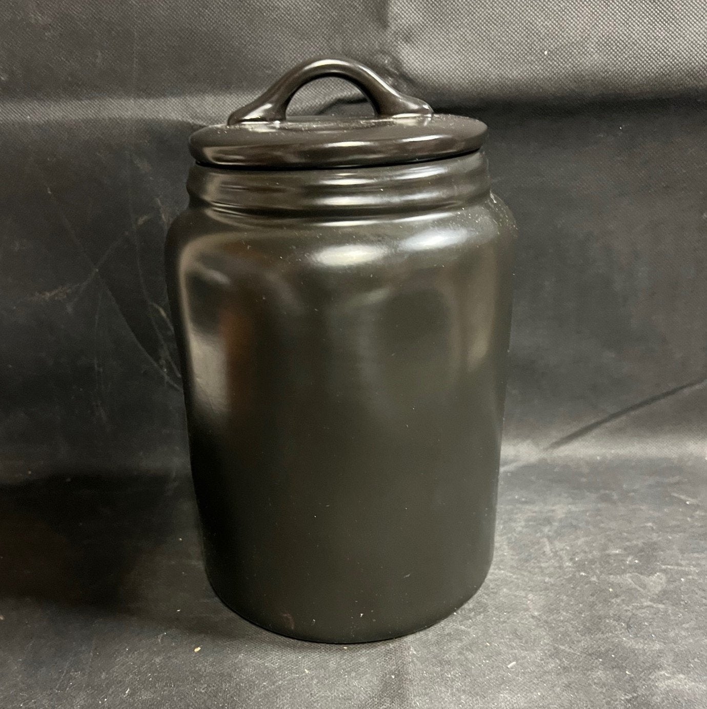 Ceramic Rae Dunn Halloween Seasonal Dog Treat Kitchen Canister