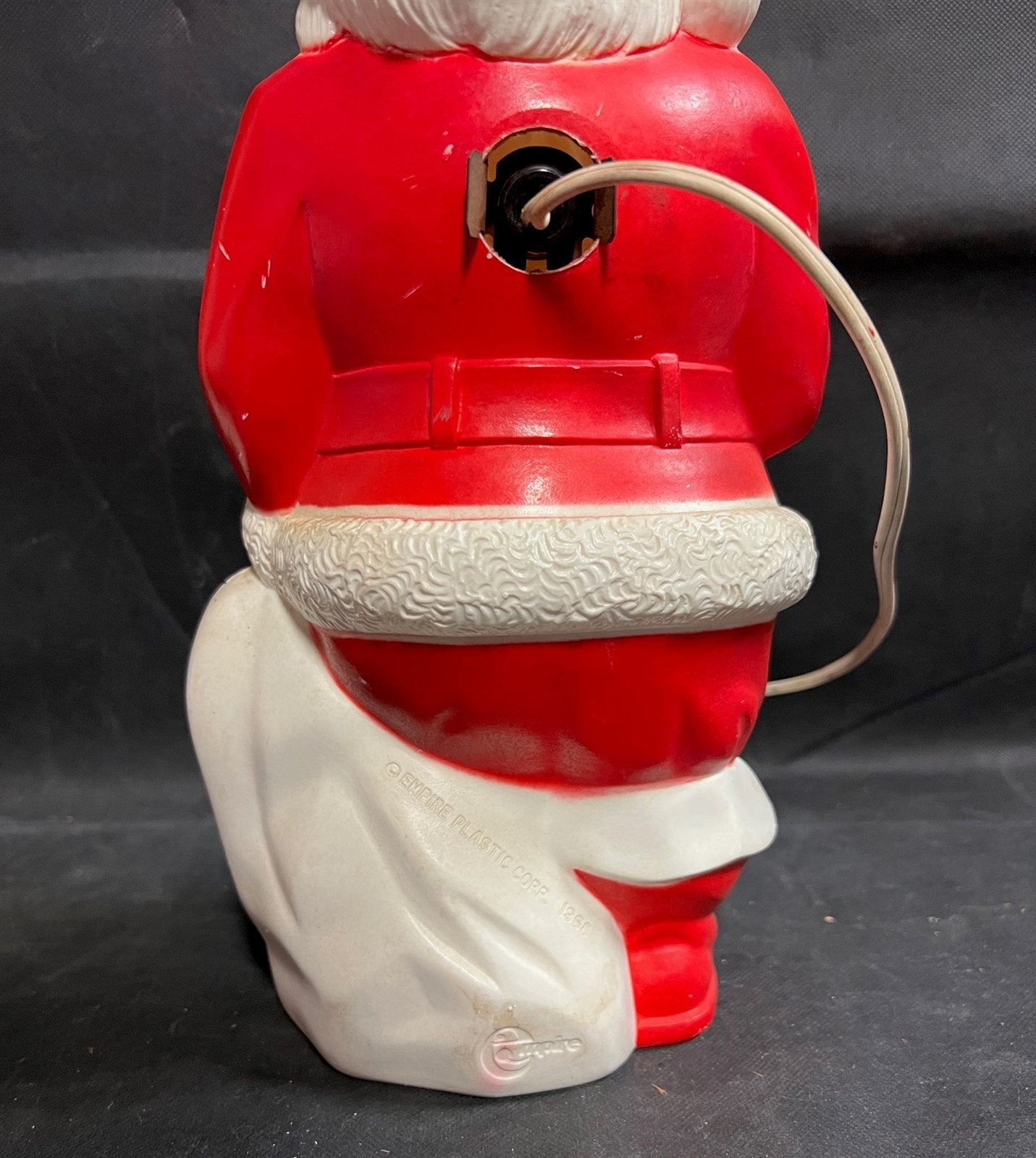 Vintage Empire Santa Claus Christmas Blow Mold 13"