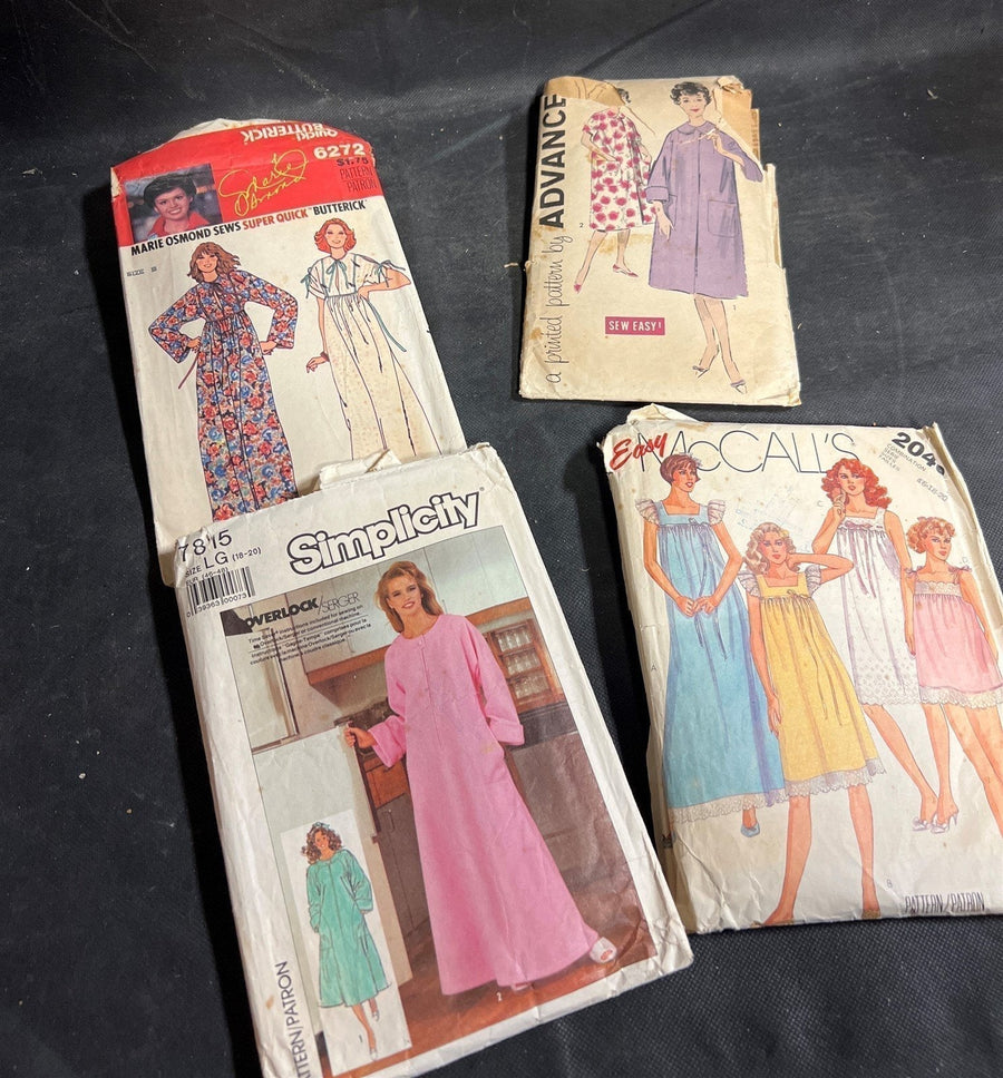 Vintage Sewing Pattern Simplicity Kits Set of Four