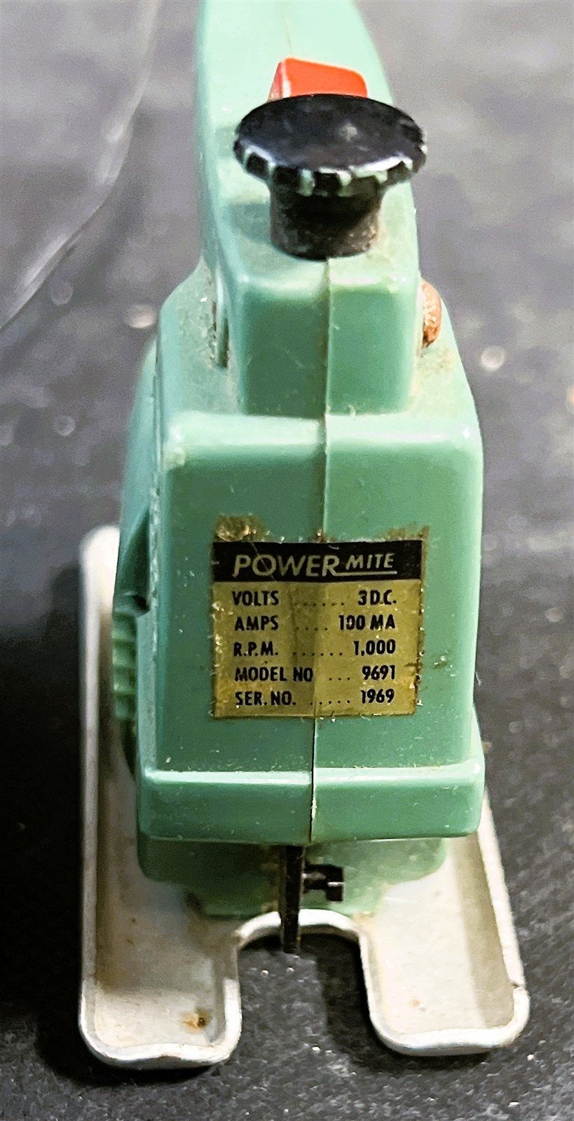 Vintage IDEAL Power Mite Miniature Tools Workshop Power Toys Saw Sander