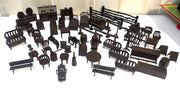 58 pc Marx Rin Tin Tin Apache Fort 1950 Playset Calvary Extras
