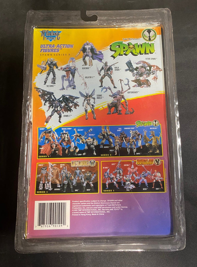 Todd McFarlane's Gold Spawn with Special Comic Book Original Packaging ...