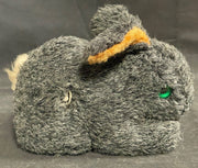 Vintage Mary Meyer Realistic Grey Plush Bunny Rabbit