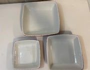 Stoneware Casserole Dish Cooking Set New Old Stock In Box